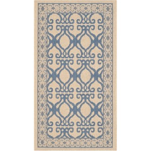 Courtyard CY3040 Power Loomed Indoor/Outdoor Area Rug  - Safavieh - 1 of 2