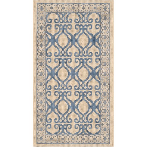 Courtyard CY3040 Power Loomed Indoor/Outdoor Area Rug  - Safavieh - image 1 of 2