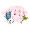 Simply Sage Market Women's Graphic Sweatshirt Ruffle Heart Coquette Chart - 3 of 3