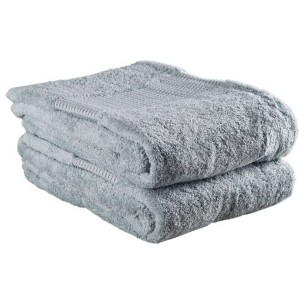 Delilah Home 100% Organic Cotton Towels, 16-Inch by 30-Inch, Hand Towels (Twin Pack) - 1 of 4