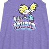 Girls' - Hey Arnold! - Airbrush Arnold Graphic Sleeveless Aline Dress - 2 of 3