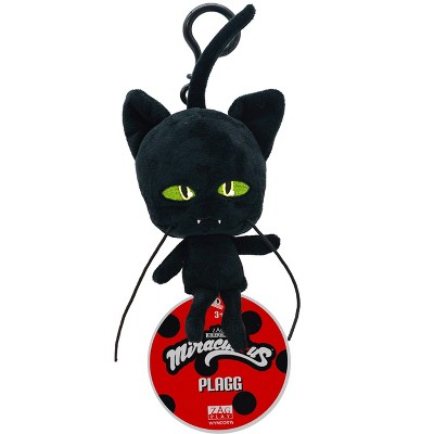 Miraculous Ladybug - Kwami Lifesize 9-inch Plush Clip-on Toy, Super Soft  Collectible, Glitter Stitch Eyes And Color Matching Backpack Keychain,  Wayzz : Target