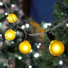 Novelty Lights 100 Feet G40 Globe Outdoor Patio String Lights, Black Wire - 4 of 4