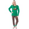 Peanuts Christmas Santa Snoopy Be Merry Tight Fit Family Pajama Set - 3 of 4
