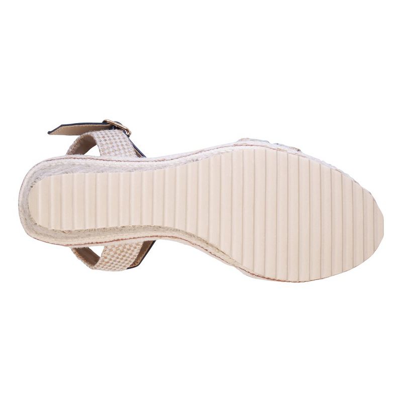 GC Shoes Lauren Slingback Espadrille Wedge Sandals, 5 of 6