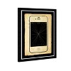 13" x 19" Phone Print Entertainment and Hobbies Framed Wall Art Black - Hatcher and Ethan: Modern Style, Digital Art, Vertical Layout - 3 of 4