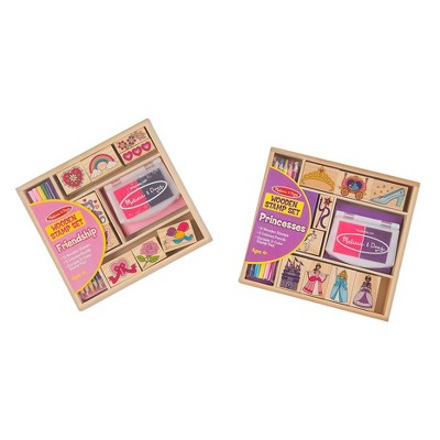 melissa and doug princess stamp set