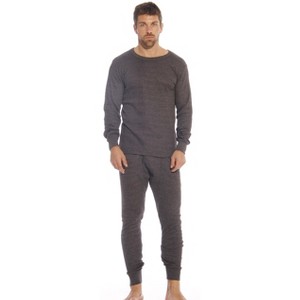 At The Buzzer Men's Thermal Underwear Set - Base Layer Long Johns for Warmth in Winter - 1 of 3
