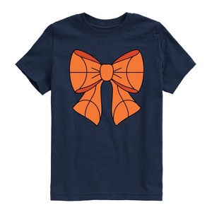 Boys' - Instant Message - Basketball Bow Short Sleeve Graphic T-Shirt - 1 of 4