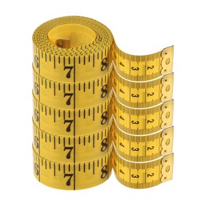 Unique Bargains Plastic Soft Flexible Tailor Ruler 300cm/118" 5 Pcs - 1 of 4