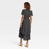 Women's Short Sleeve Wrap Dress - Knox Rose™ - image 2 of 3
