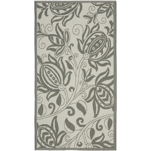 Courtyard CY6109 Power Loomed Indoor/Outdoor Area Rug  - Safavieh - 1 of 4