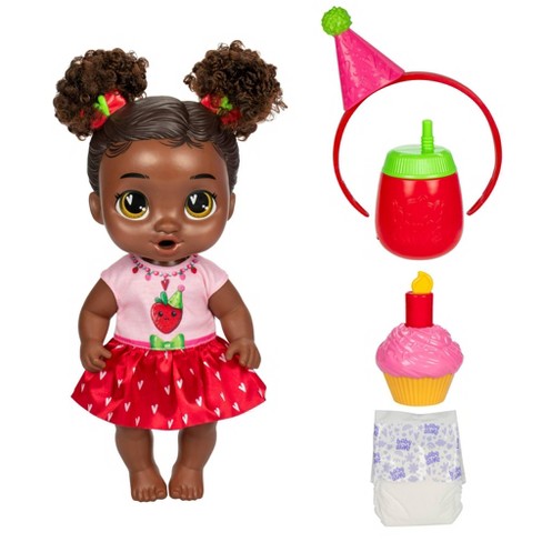 Baby Alive Birthday Bestie Black Hair Berry Target