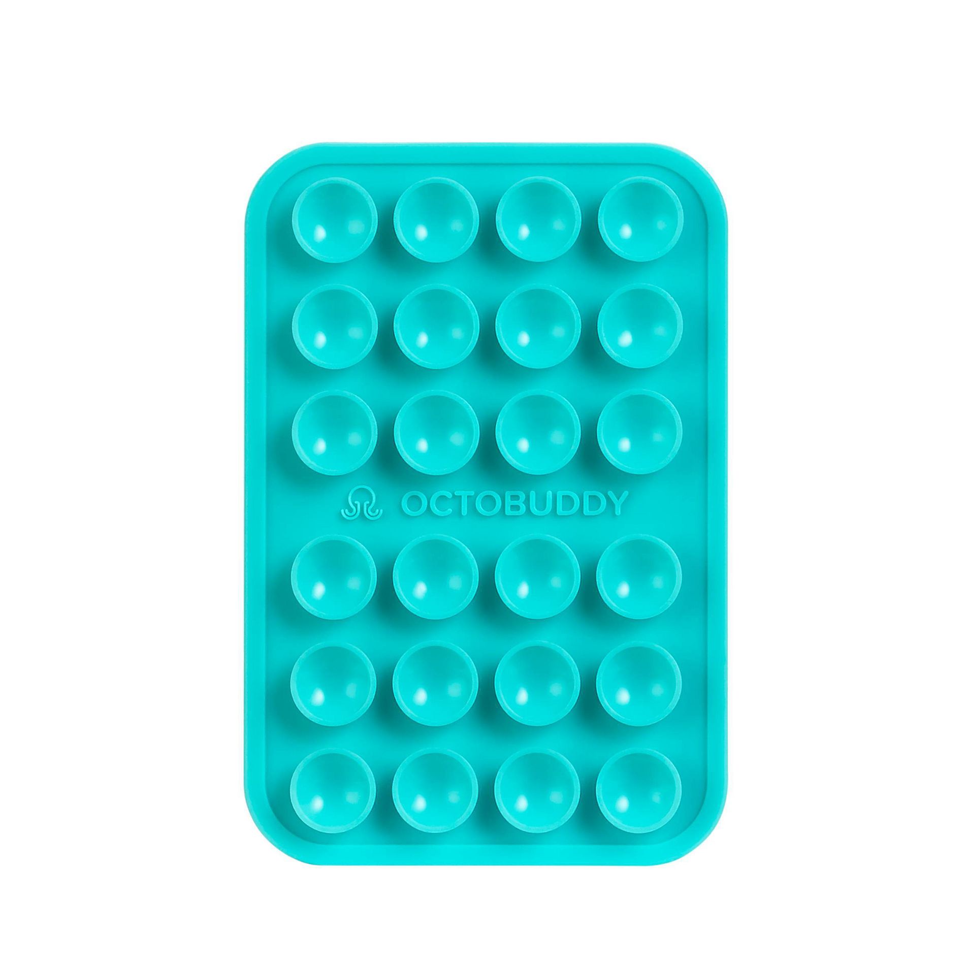Octobuddy Silicone Suction Cup Phone Case Mount Classic - Turquoise