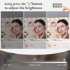 Vanity Mirror with Lights, 17 LED Hollywood Lighted Mirror, 3 Color Modes, Touch Control & USB Charging, Dimmable Tabletop/Bedroom Mirror - 3 of 4