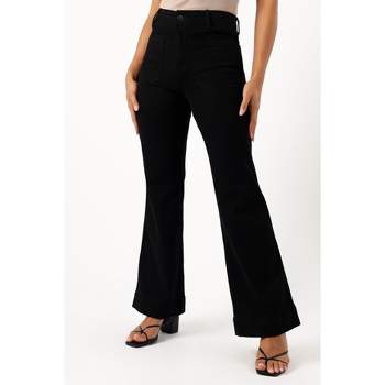 Women's High-rise Bootcut Jeans - Universal Thread™ Black 8 : Target