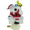 Northlight 6.25" Santa in Chimney Frosted Christmas Night Light - image 3 of 4