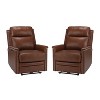 Set of 2 Ottfried Genuine Leather Power Recliner| ART OF LIVING DESIGNS - 2 of 4