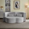 KWPZQEB 2-in-1 Folding Sofa Bed with 2 Pillows, Loveseat Sofa, Boneless Convertible Sleeper Sofa Bed Full Size, Floor Couch & Sleeping Mattress - 2 of 4