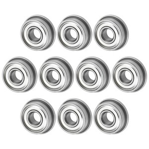 Unique Bargains Chrome Steel Durable Multipurpose Use Flanged Ball Bearing - 1 of 4