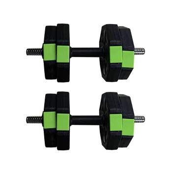 Adjustable Kettlebell Set, 4 in 1 Adjustable Dumbbell Set with Iron Handle,Octagon