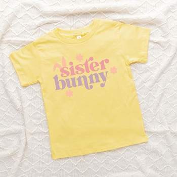 The Juniper Shop Sister Bunny Toddler Short Sleeve Tee