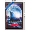Trends International Jaws - Moon One Sheet Framed Wall Poster Prints - 3 of 4