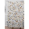 Alisa Galitsyna Terrazzo Shower Curtain Beige - Deny Designs: Microfiber, Easy Care, Buttonhole Top - 2 of 3