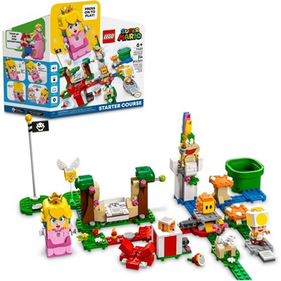 Lego Super Mario Peach Adventures Starter Course Toy 71403 : Target