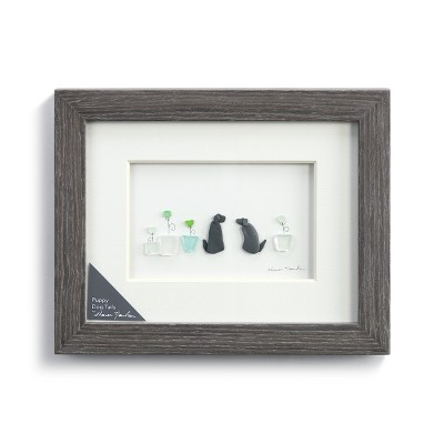 DEMDACO Puppy Dog Tails Wall Art - Gray