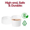 Smarty Had a Party Lids for Squat Paper Soup Cups - 1000 pcs - 3 of 4