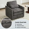 Runesay Oversized Comfy Cloud Sofa Double Cushion Single Sofa with Plush Cushion - 3 of 4