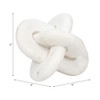 Decorative Object Marble Knot Sculpture for Home Decor - Stylish Figurine and Statues Inspired Living Room Decorations - 4 of 4