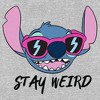 Women's Lilo & Stitch Stay Weird Sunglasses Stitch T-Shirt - 2 of 4