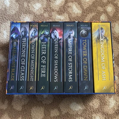 sarah j maas throne of glass box set hardcover