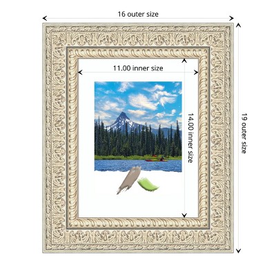 Baroque Cream Ornate Wood Wall Picture Frame