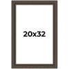 PosterPalooza | Museum Brown Picture Frame - UV Acrylic, Foam Board Backing, Hanging Hardware - 2 of 4