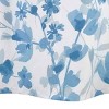 Izod Mystic Floral Blue Shower Curtain - 2 of 3