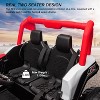 24V Ride on Toys for Big Kids, 2 Seater Ride on Cars with Remote Control, Ride on Truck w/ 4-Wheeler Suspension, 3 Speeds, Led Lights - 4 of 4