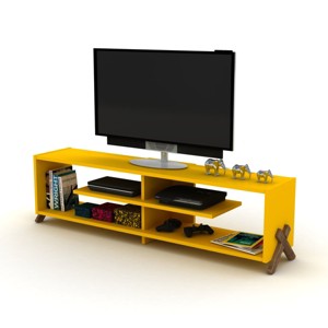 NicBex TV Stand for 57 Inch TV with 4 Open Shelves,Modern TV Entertainment Center,TV Console Table for Living Room - 1 of 4
