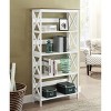 60" Oxford 5 Tier Bookcase - Breighton Home - 2 of 4