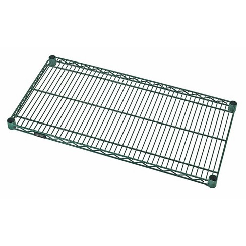 Quantum Storage Systems Wire Shelf, 24"W X 21"D, 600 - 800 Lb. Capacity, Green Epoxy Antimicrobial Finish, Nsf - image 1 of 1