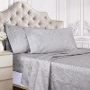 Italian Paisley Cotton Blend 600 Thread Count Deep Pocket Sheet Set by Blue Nile Mills - 2 of 4