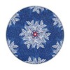 Snowflake Area Rug Washable Rugs for Living Room Bedroom Large Throw Rugs Non-Shedding Soft Low Pile Floor Carpet - 2 of 4