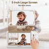 HELLOBABY 5" IPS Screen Pan-Tilt-Zoom Video Baby Monitor with Camera and Audio, HB6055 - 2 of 4