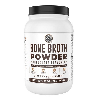 Bone Broth Protein, Grass Fed Protein Powder, Keto Protein Powder for Joint & Gut Health, Left Coast Performance, Unflavored, Chocolate & Vanilla