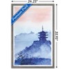 Trends International Temple Forest and Dawn Framed Wall Poster Prints - 3 of 4