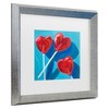 Trademark Fine Art - Key and Sea Heart Lollipops Matted Framed Art - 3 of 4