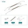 Unique Bargains Stainless Steel Plate Hanger Kitchen Dish Racks for Decorative Plates 8 Inch Silver - 3 of 4