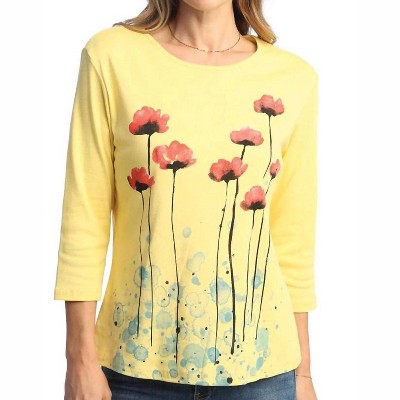 Women's Confetti Printed Cotton Top - Jess & Jane